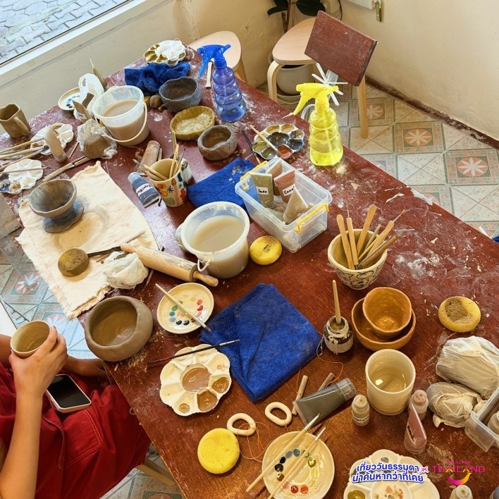 Workshop ปั้นเครื่องปั้นดินเผา @เชียงใหม่ 🍵