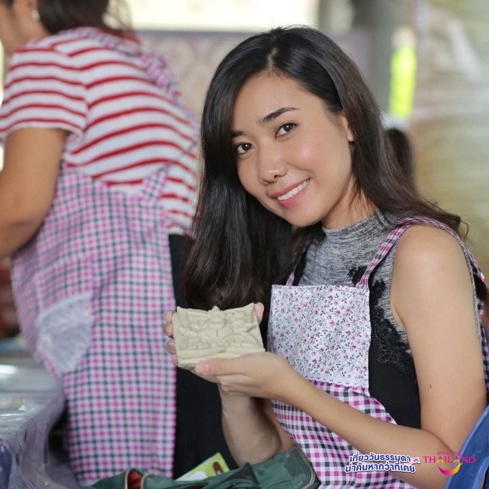 Workshop งานศิลป์​ ณ​ จ.เพชรบุรีกับศิลปะปูนปั้นลายประจำยาม